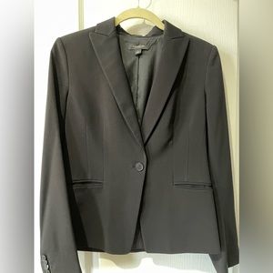 Ann Taylor Black Blazer, One-button